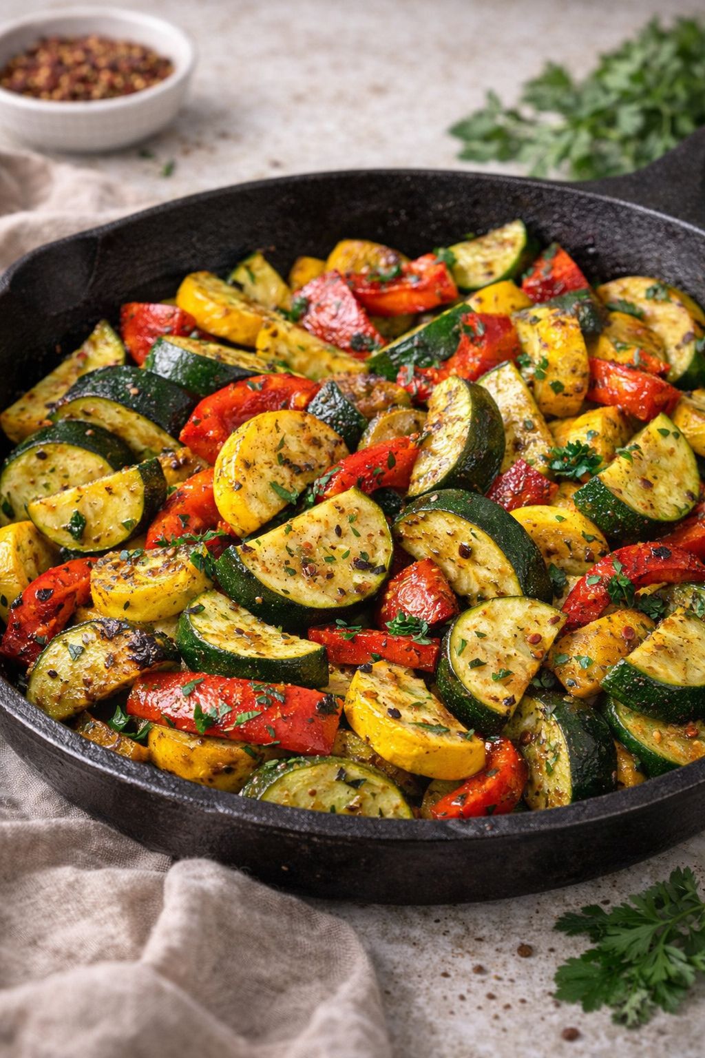 Squash, Zucchini & Bell Pepper Blend